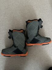 K2 Maysis Snowboard Boots Grey Orange UK8.5 EU42.5