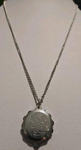 Vintage chrome sos talisman - vintage,
