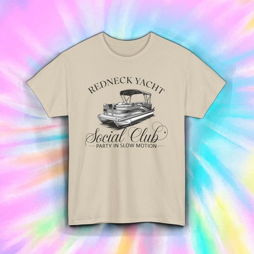 Redneck yacht club shirt funny - shirt,