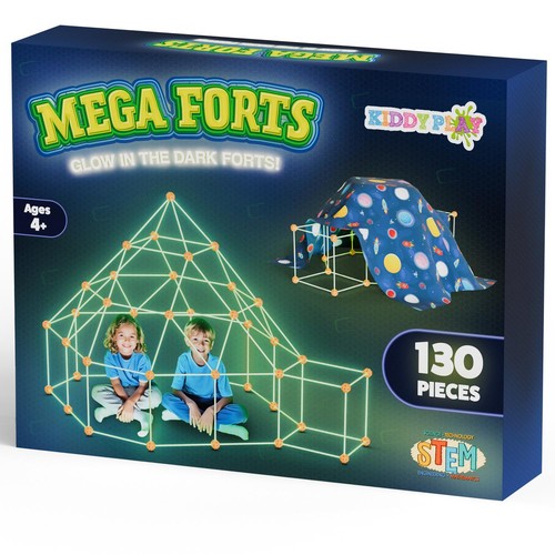 Kiddyplay mega forts den - forts,