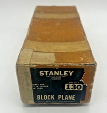 Stanley No. 130 Double End Block Plane - Vintage New Unused  Old Stock