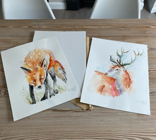 Original water colour - water,