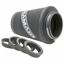 RamAir Performance Universal Cone Air Filter 70mm-90mm ID Inc Reducing Rings