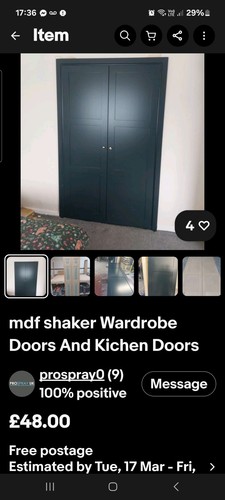 Mdf shaker wardrobe doors - mdf,