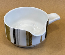 Midwinter Queensberry Gravy Jug Sauce Boat Striped Retro 1960s Staffordshire