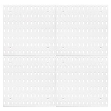 4Pcs Plastic Pegboards, Peg