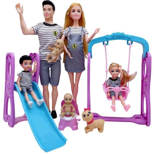 Barbie happy family pregnant - family,