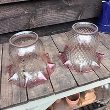 2 matching Victorian Cranberry