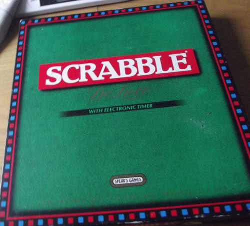 Spear games scrabble deluxe - scrabble,