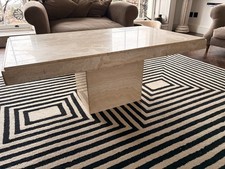 Travertine Marble Side/Coffee