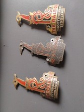 3 x Vintage Raleigh Head tube