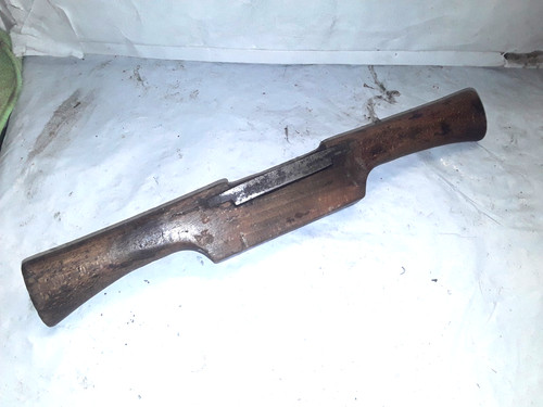 Vintage wooden spoke shave - wooden,