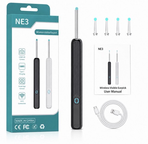 Ear wax remover camera - wax,