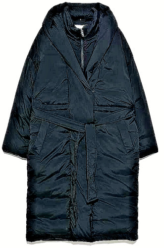 Zara new long down - new, coat