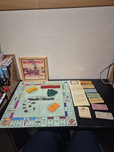 Monopoly nostalgia wooden - monopoly,