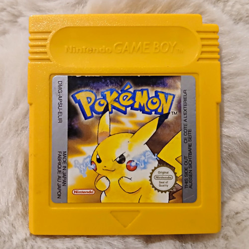 Pokémon yellow version - pokémon,