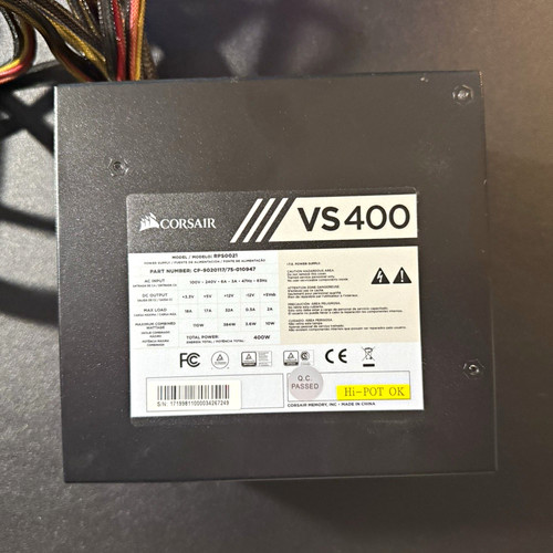Corsair vs400 400w - corsair, atx