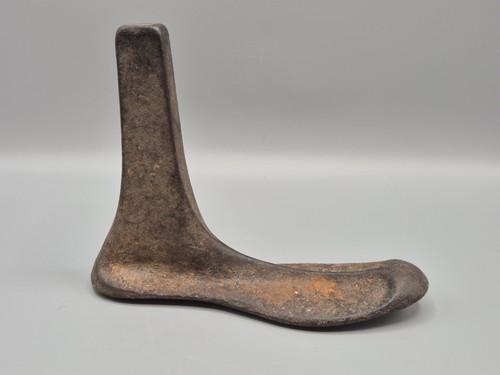 Vintage antique cast iron shoe - vintage,