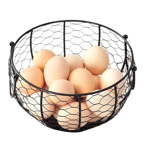 Iron egg basket - egg,