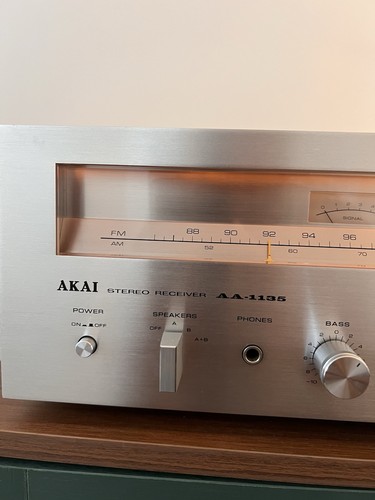 Vintage akai 1135 fm - vintage, am/fm