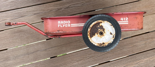 Vintage radio flyer 412 - vintage,
