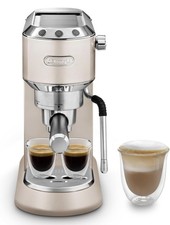 De'Longhi EC885.BG Dedica Arte Espresso Coffee Machine 15 bar Beige Gold