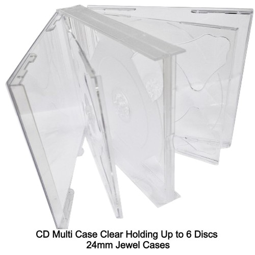 Way clear multi cd jewel - clear,
