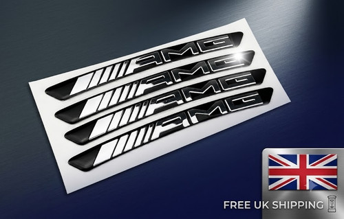 Amg wheel rim badge emblem - rim,