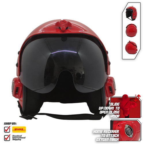 Top gun plain red hgu - top,