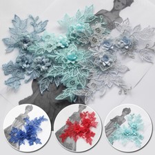 3D Flower Embroidery Lace