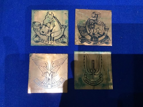 Four rhodesian military - rhodesian,