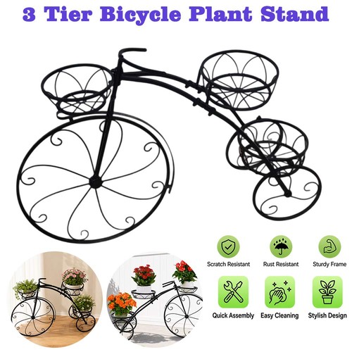 Tier wrought iron plant - 3-tier,