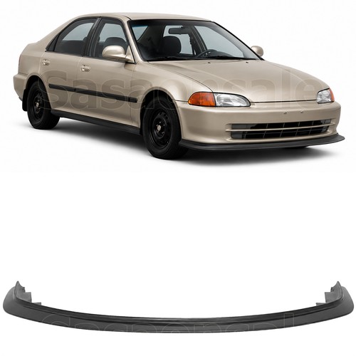 Front bumper lip spoiler - front,