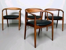 SET OF FOUR DANISH TEAK KAI