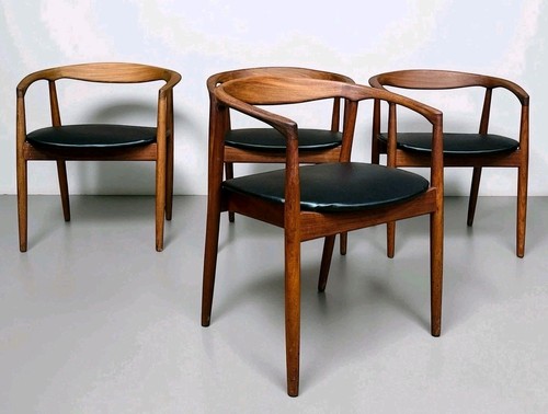 Set four danish teak - of,