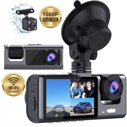 Dual lens 1080p car dash - lens,