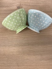 GreenGate Spot Blue Bowls X 2