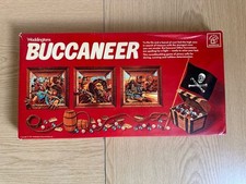 Vintage Buccaneers Pirtate Board Game Waddingtons 1976 INCOMPLETE