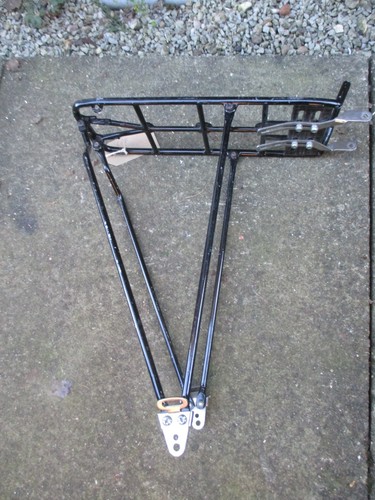 Black vintage rear - , rack