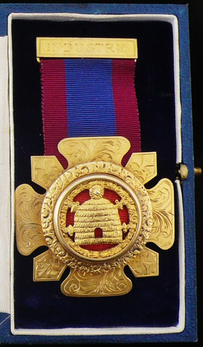 Large cased d jewel - a.o.d,