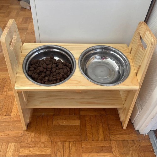 Elevated dog bowls adjustable - bowls,