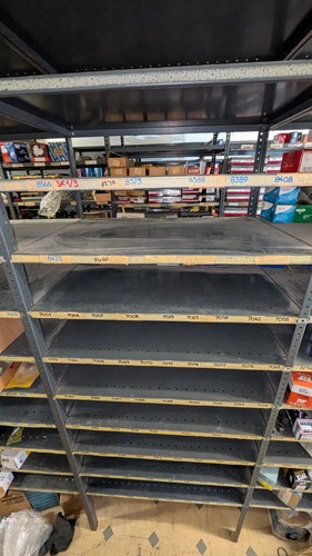 Dexion nut bolt racking - &,