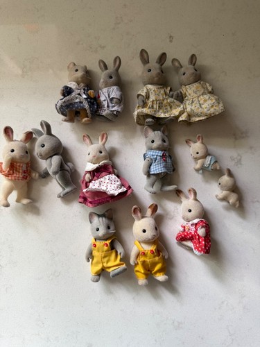 Vintage calico critters lot - lot, of