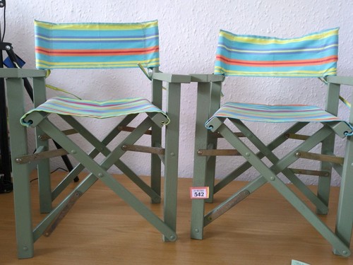 Directors chair folding - 2x,