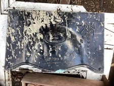 Vintage Cast Iron Fire Hood