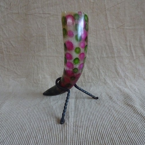 Large hand carved painted - #,