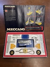 Vintage Meccano Set 1, from