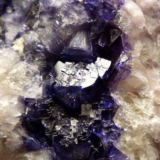Blue John Fluorite Crystal