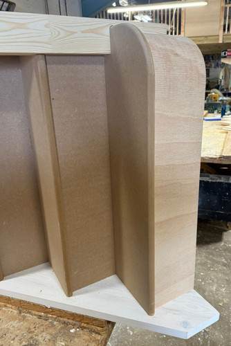 Bullnose curved step staircase - curved,