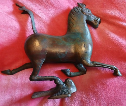 Vintage chinese bronze flying - chinese,